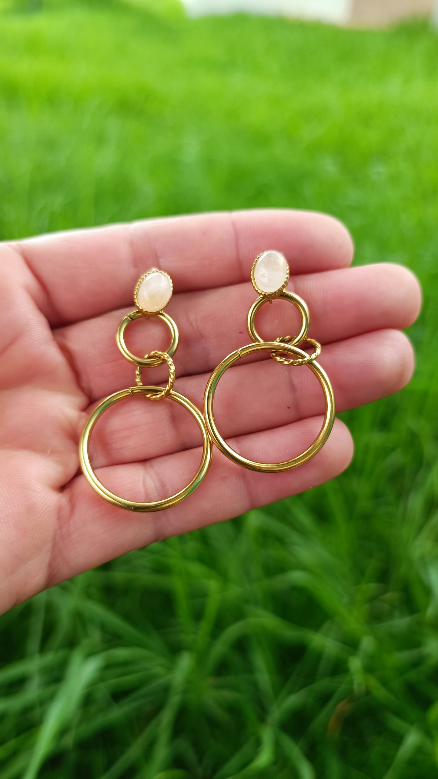 Pendientes Triple Argolla