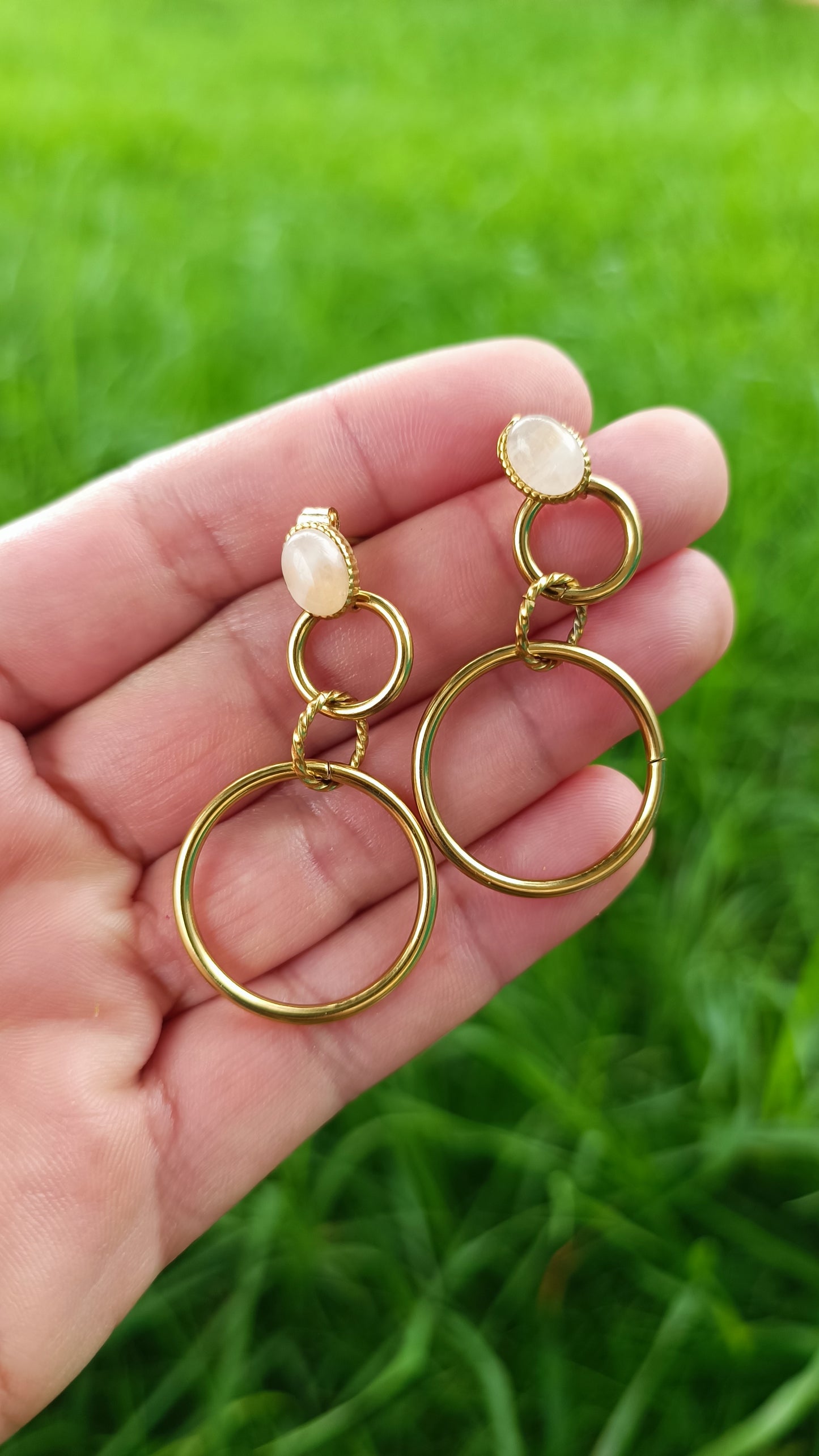 Pendientes Triple Argolla