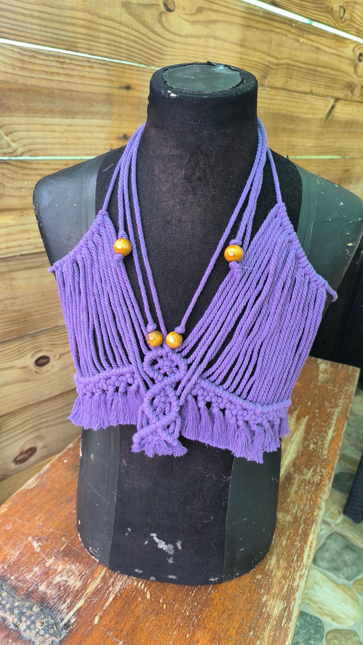 Top de Macramé