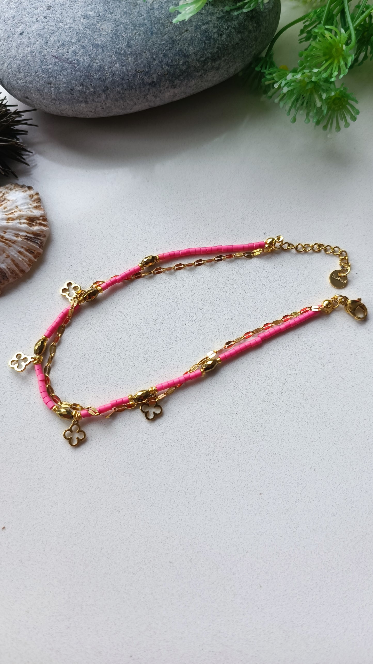 Tobillera Rosa