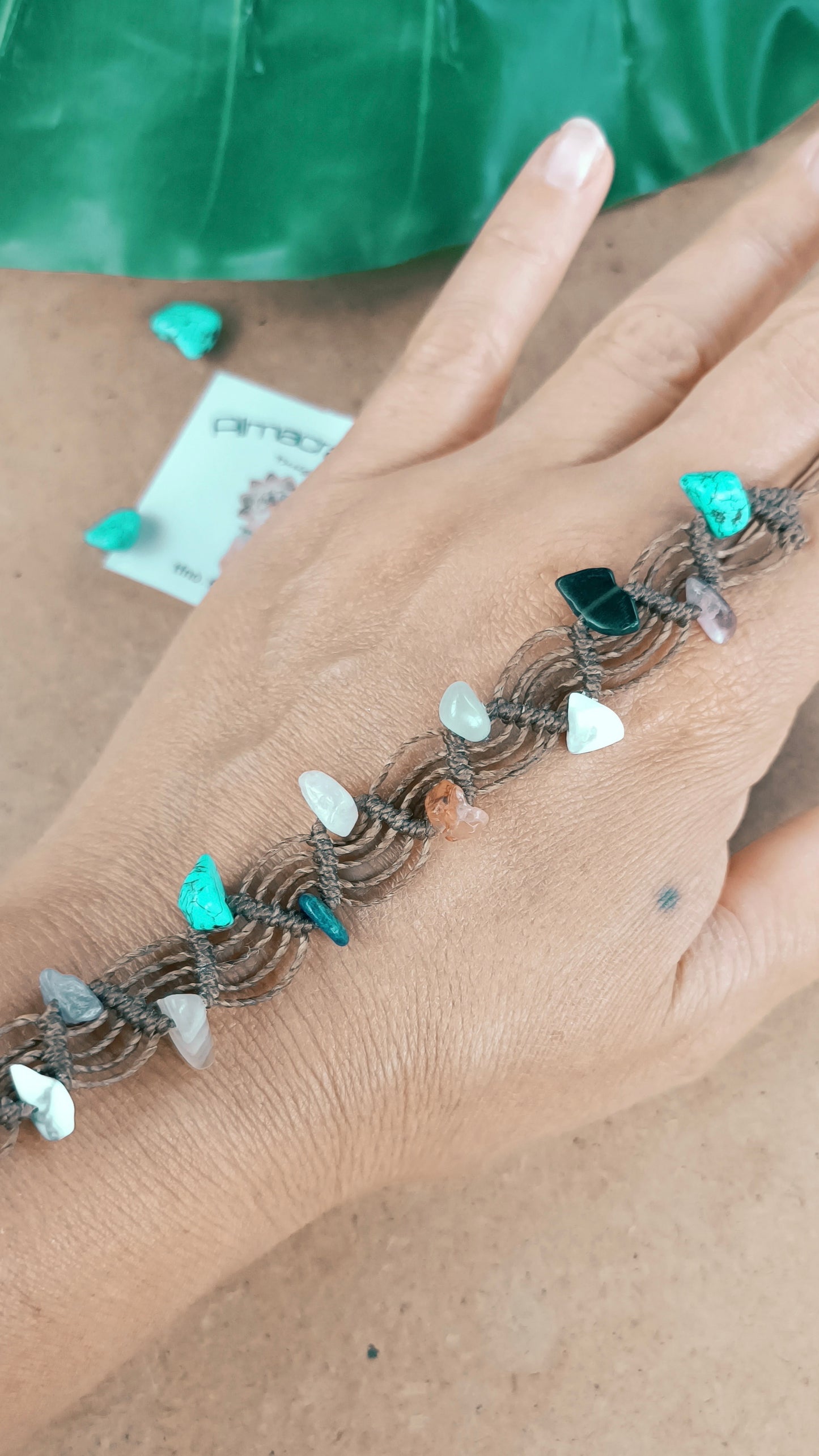 Tobillera de Minerales