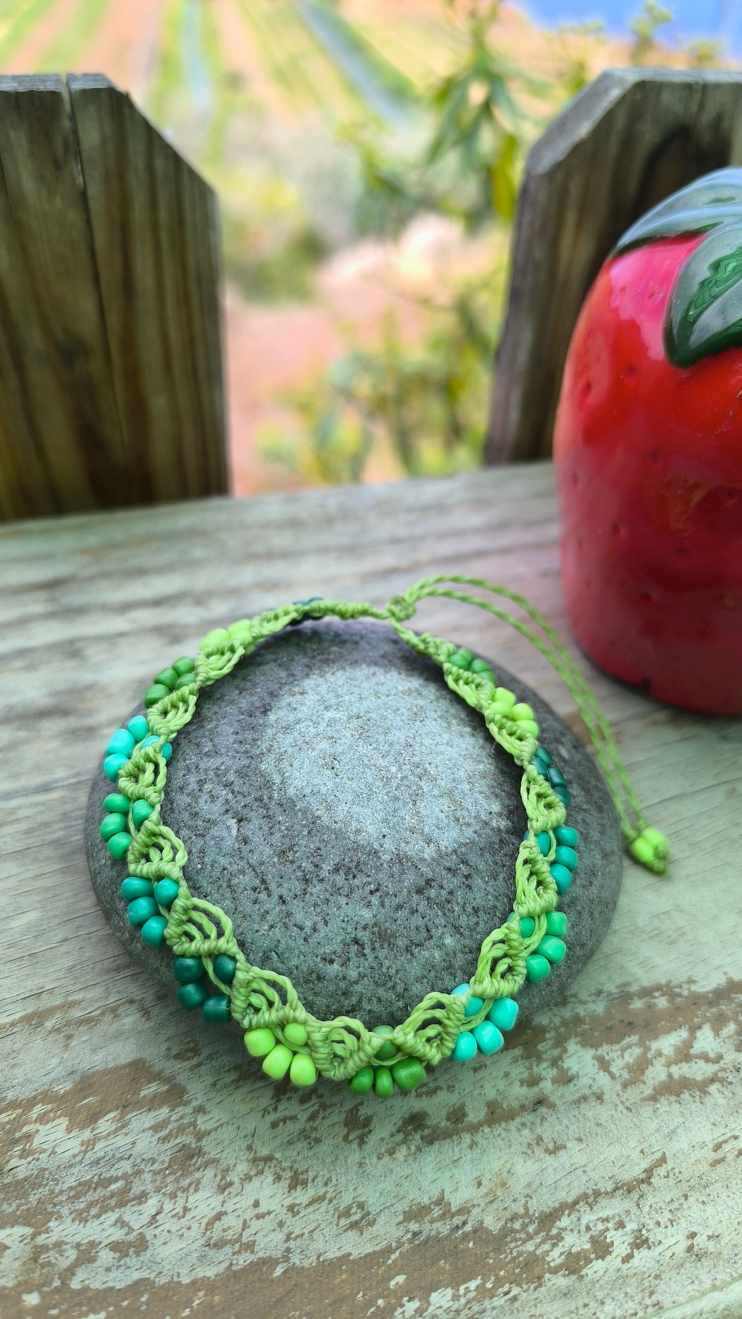Tobillera Verde