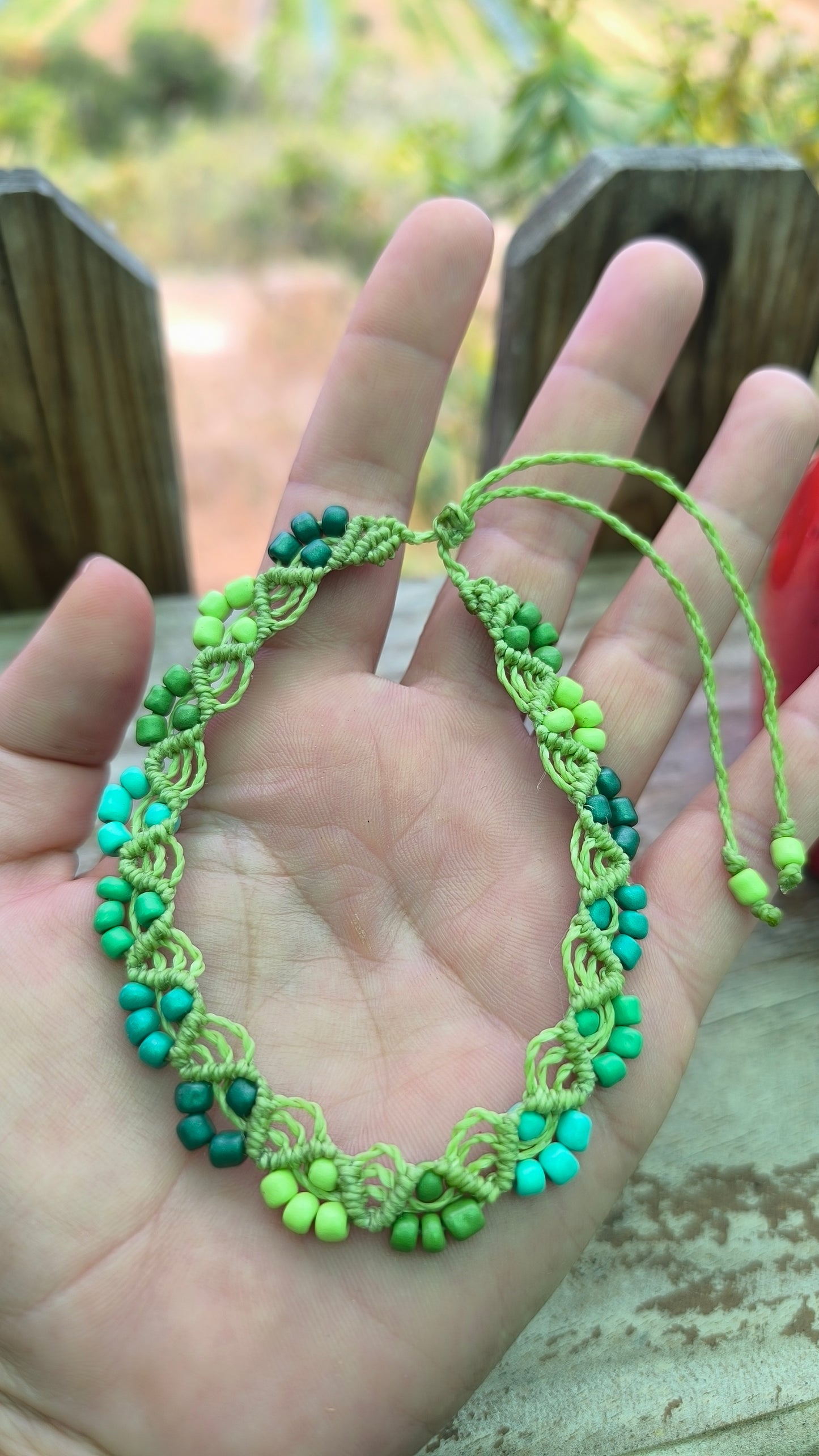 Tobillera Verde