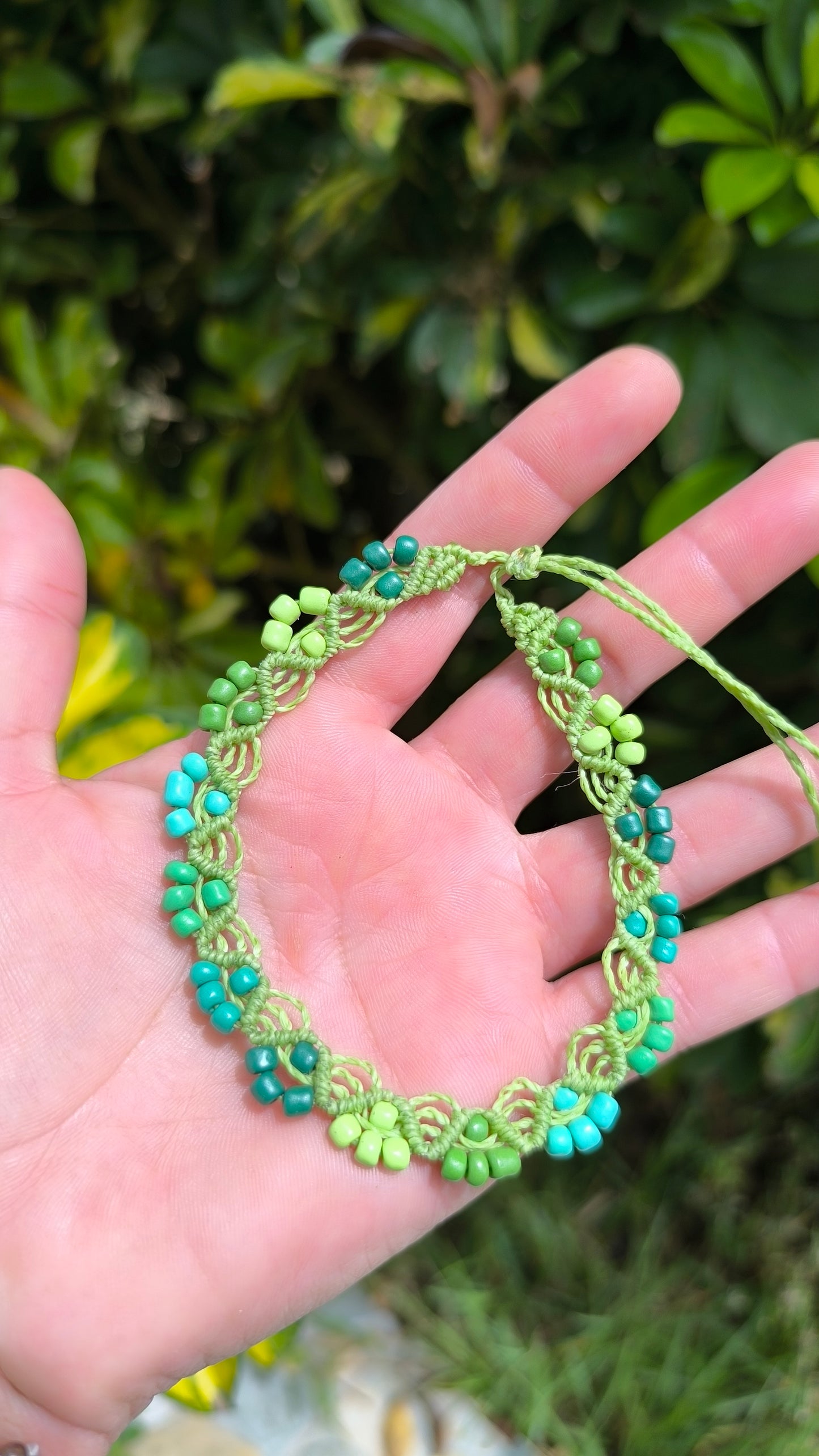 Tobillera Verde