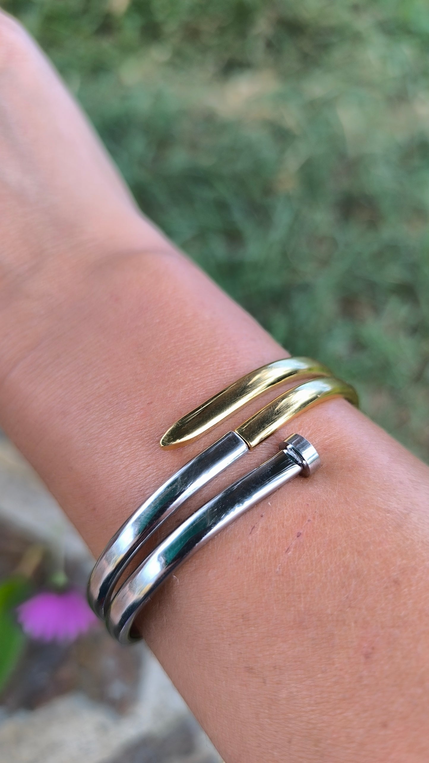 Pulsera Doble Clavo