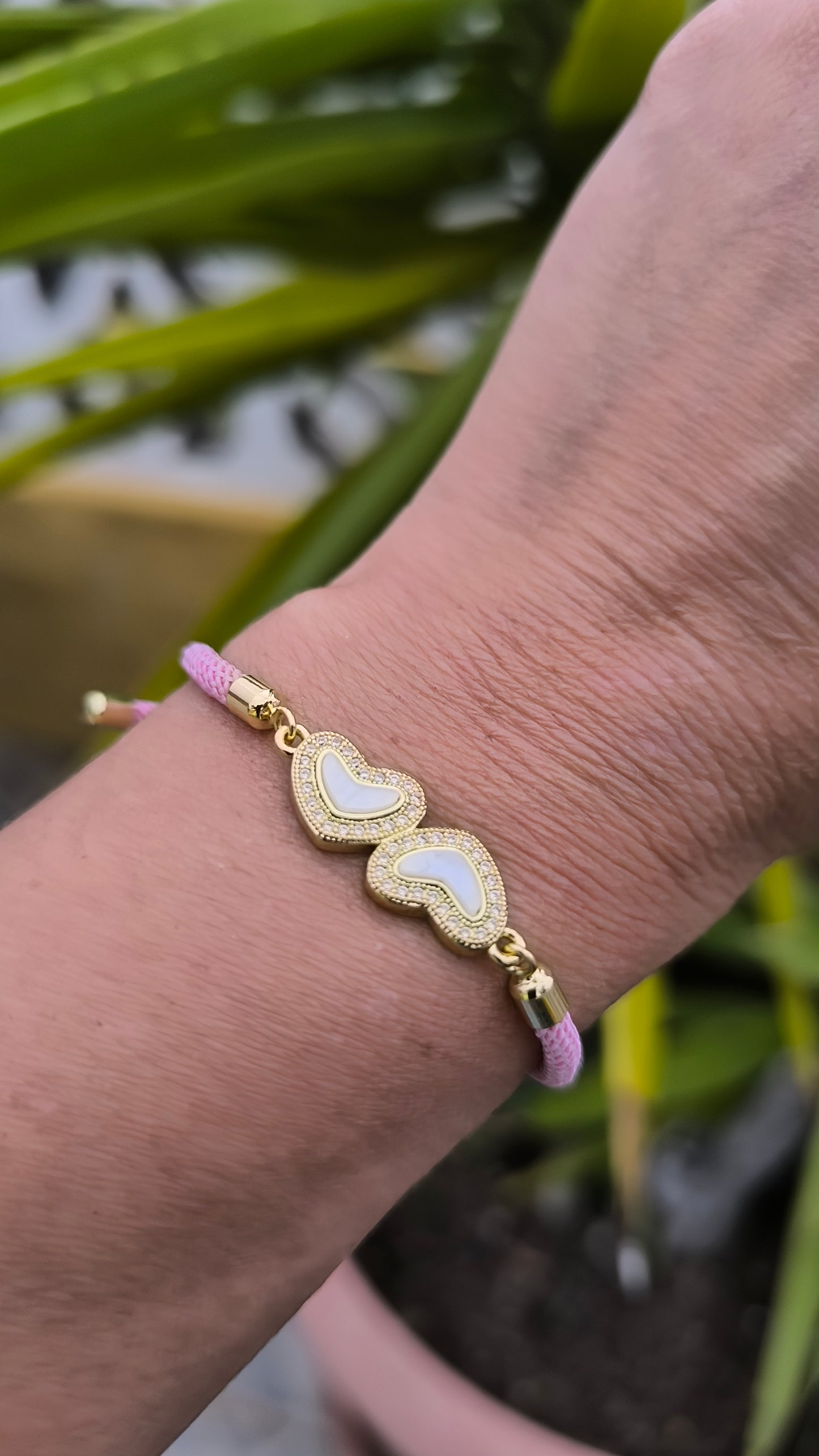 Pulsera Corazones