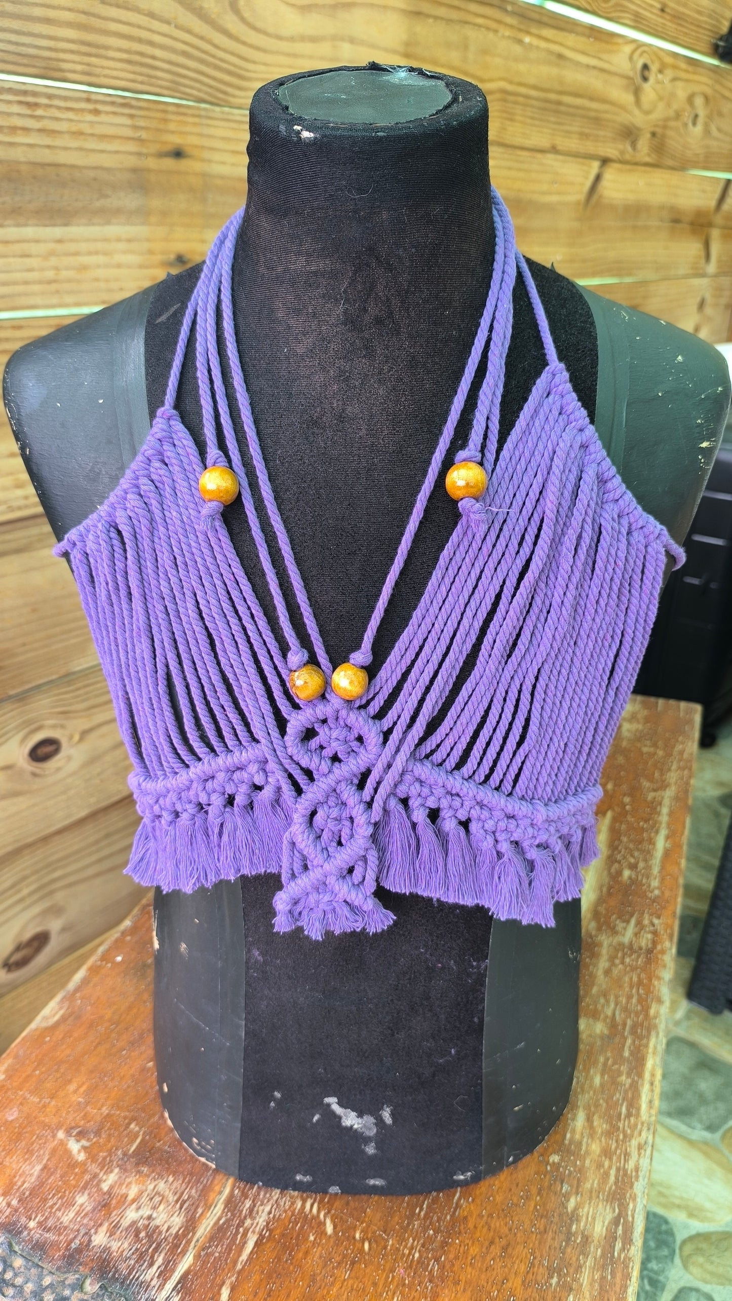 Top de Macramé