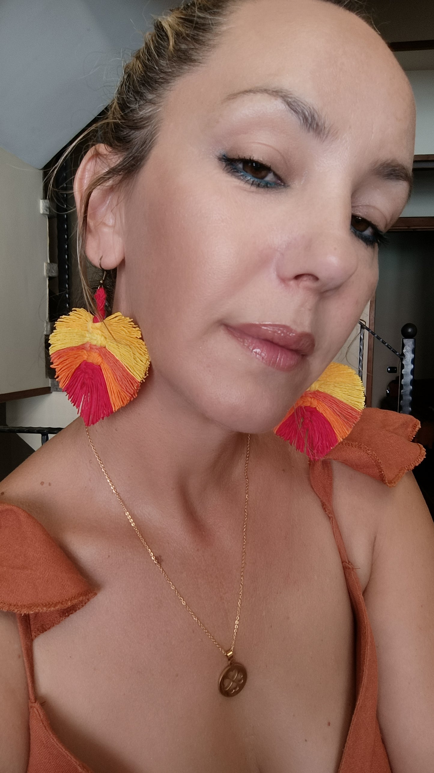 Pendientes Hoja