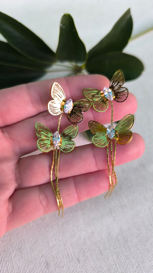 Pendientes Mariposa