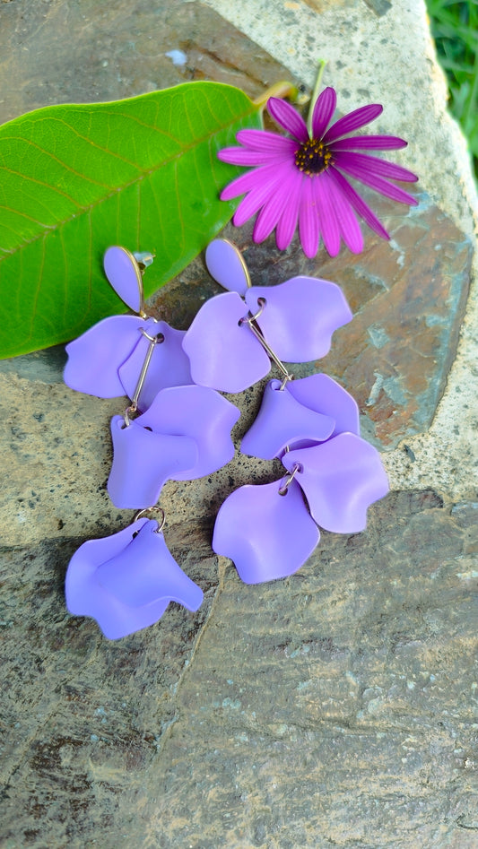 Pendientes Violeta
