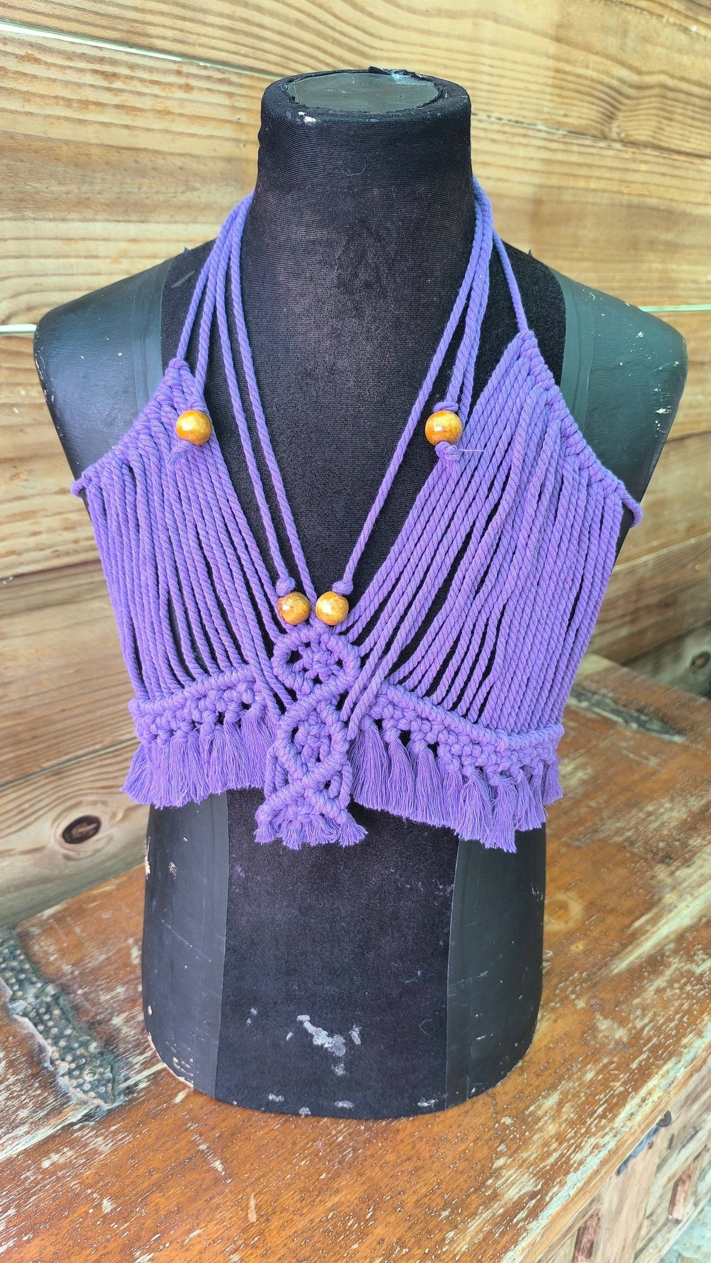 Top de Macramé