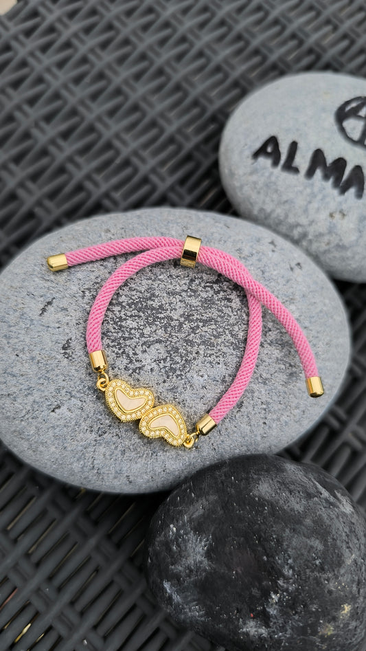 Pulsera Corazones