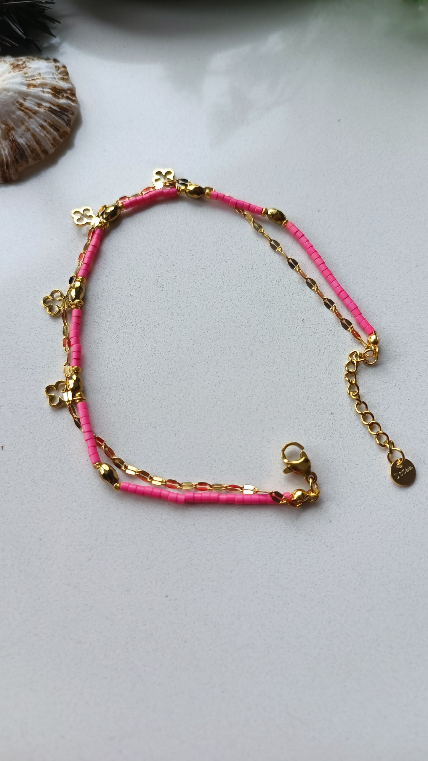 Tobillera Rosa