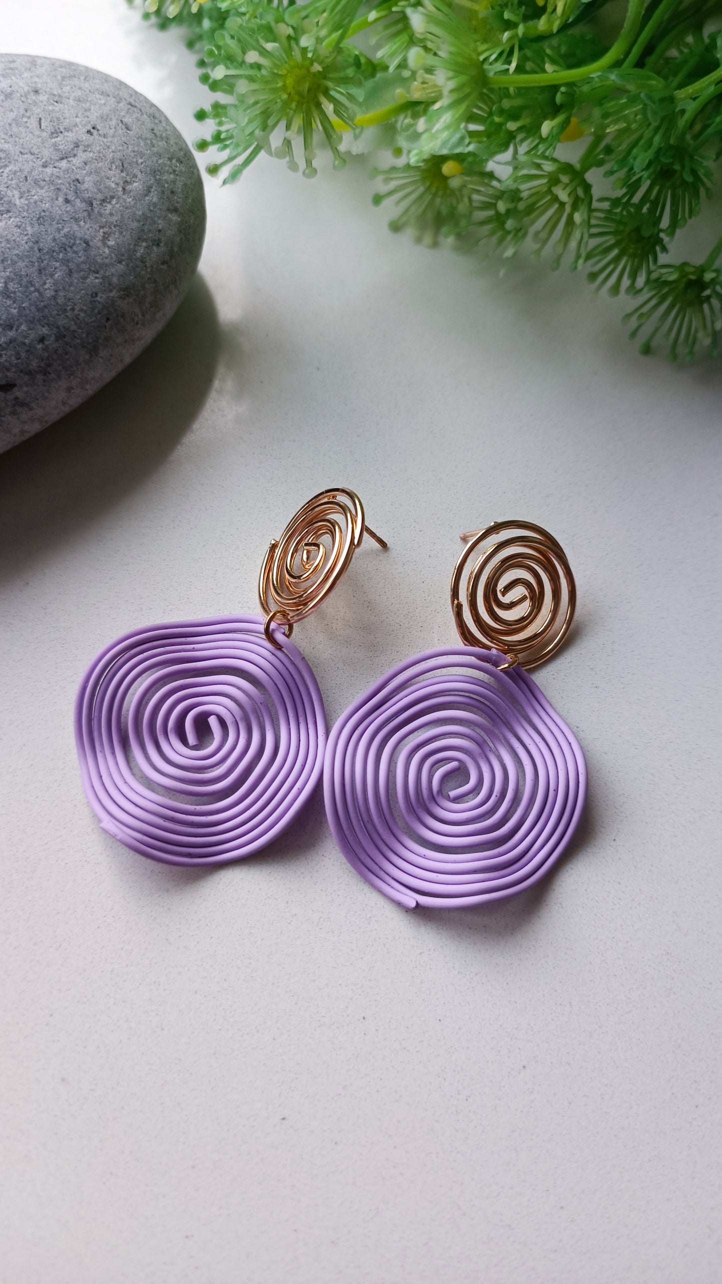 Pendientes Espiral
