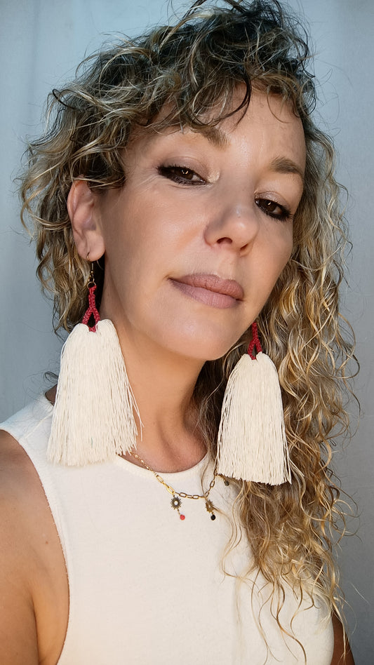Pendientes Macramé