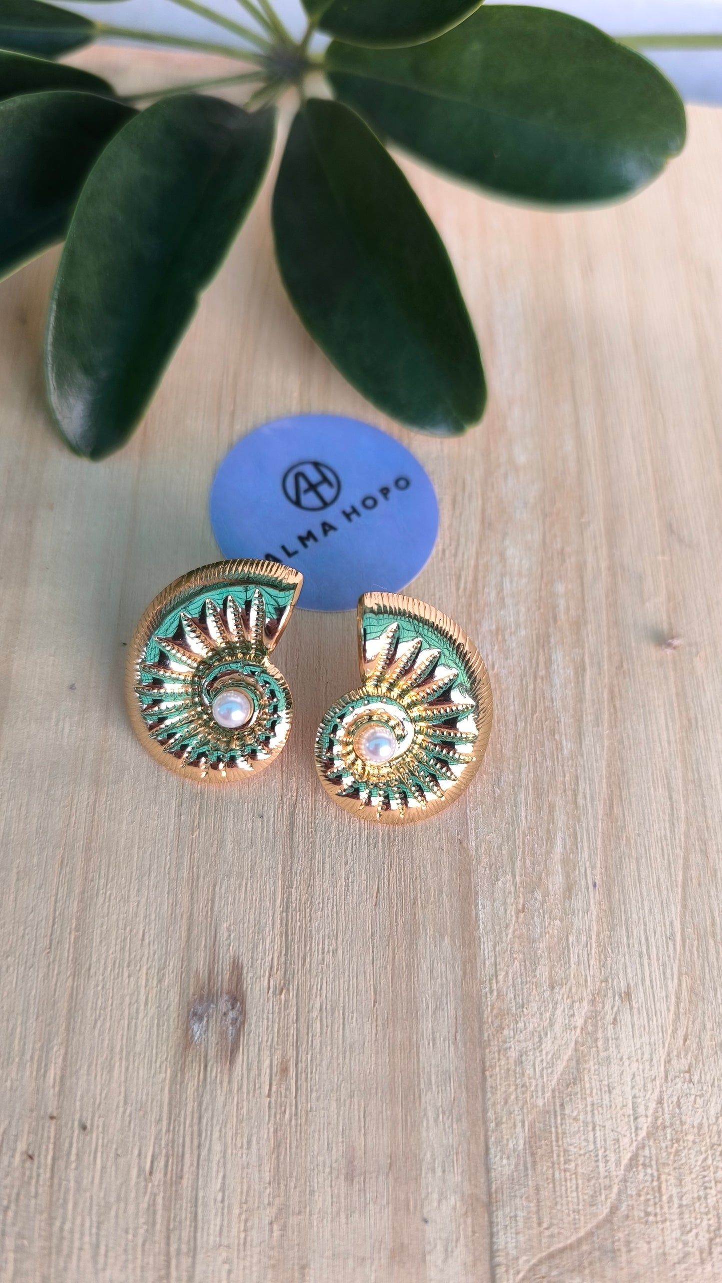 Pendientes Caracola