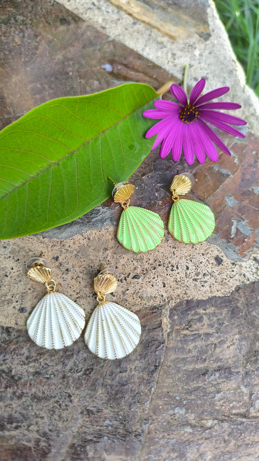 Pendientes Conchas