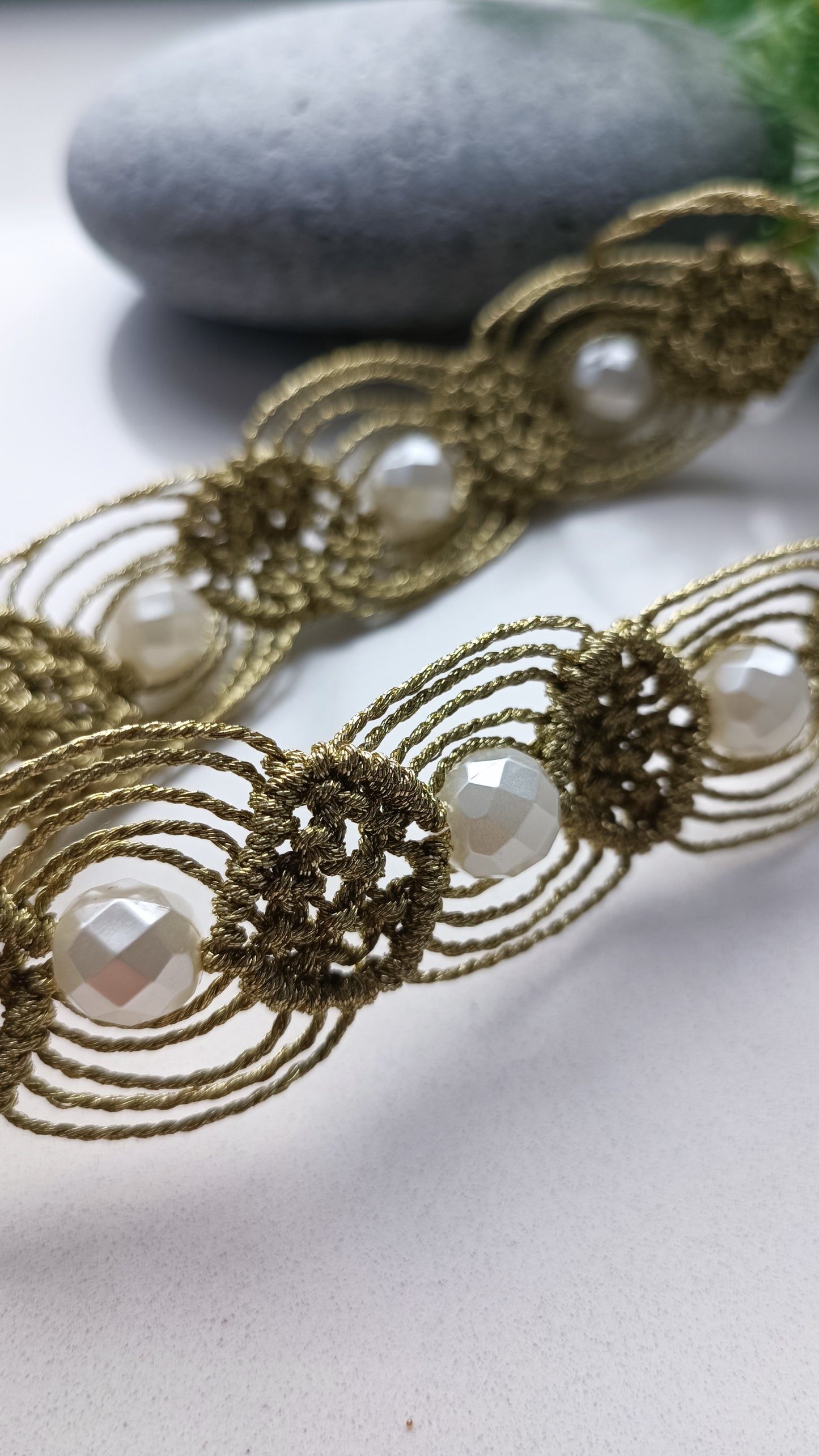 Choker de Macramé