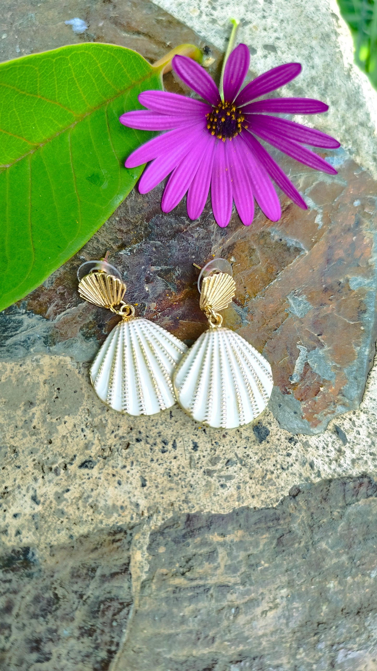 Pendientes Conchas