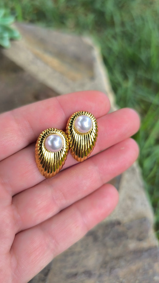 Pendientes Lágrima de Perla