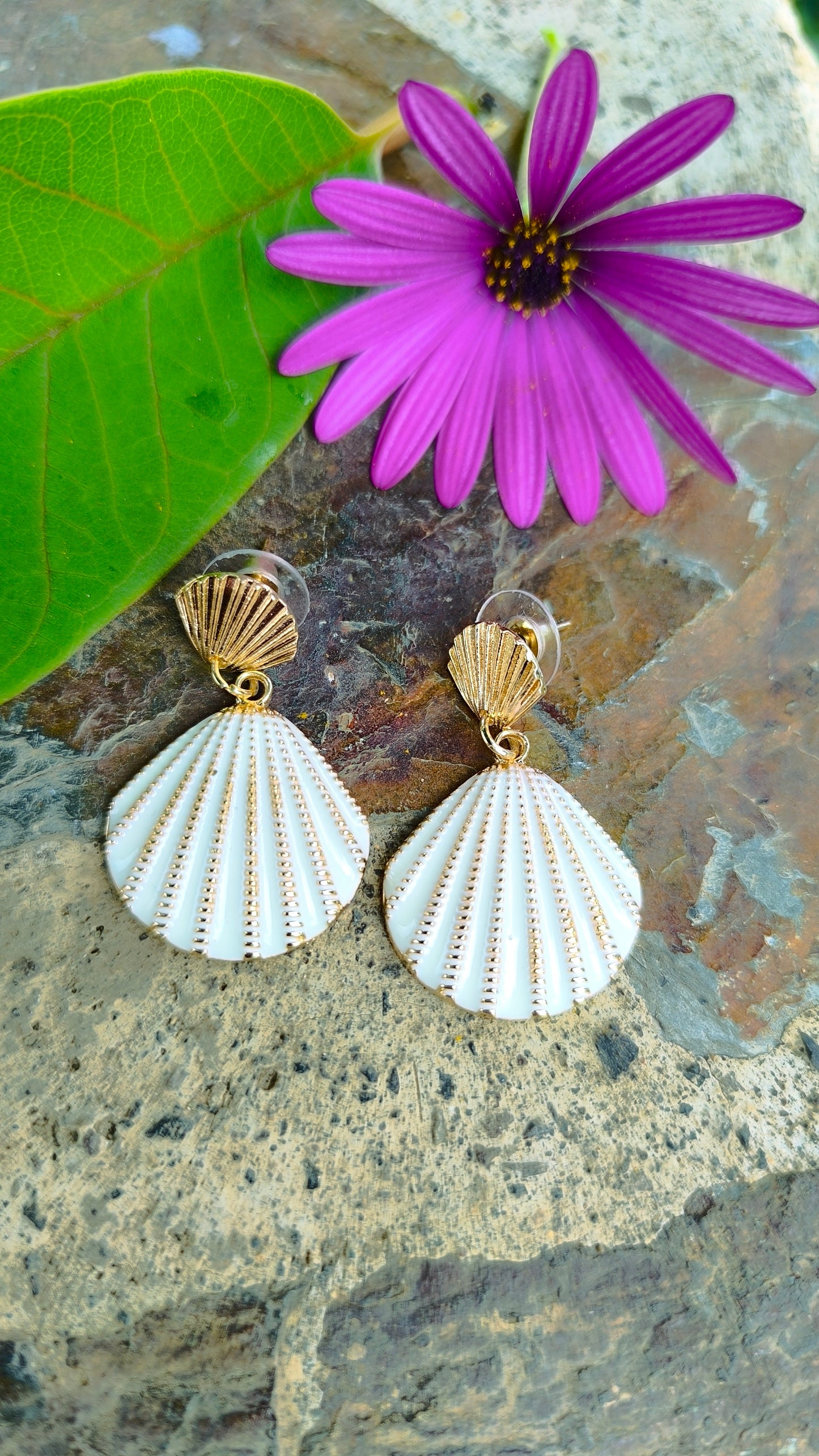 Pendientes Conchas