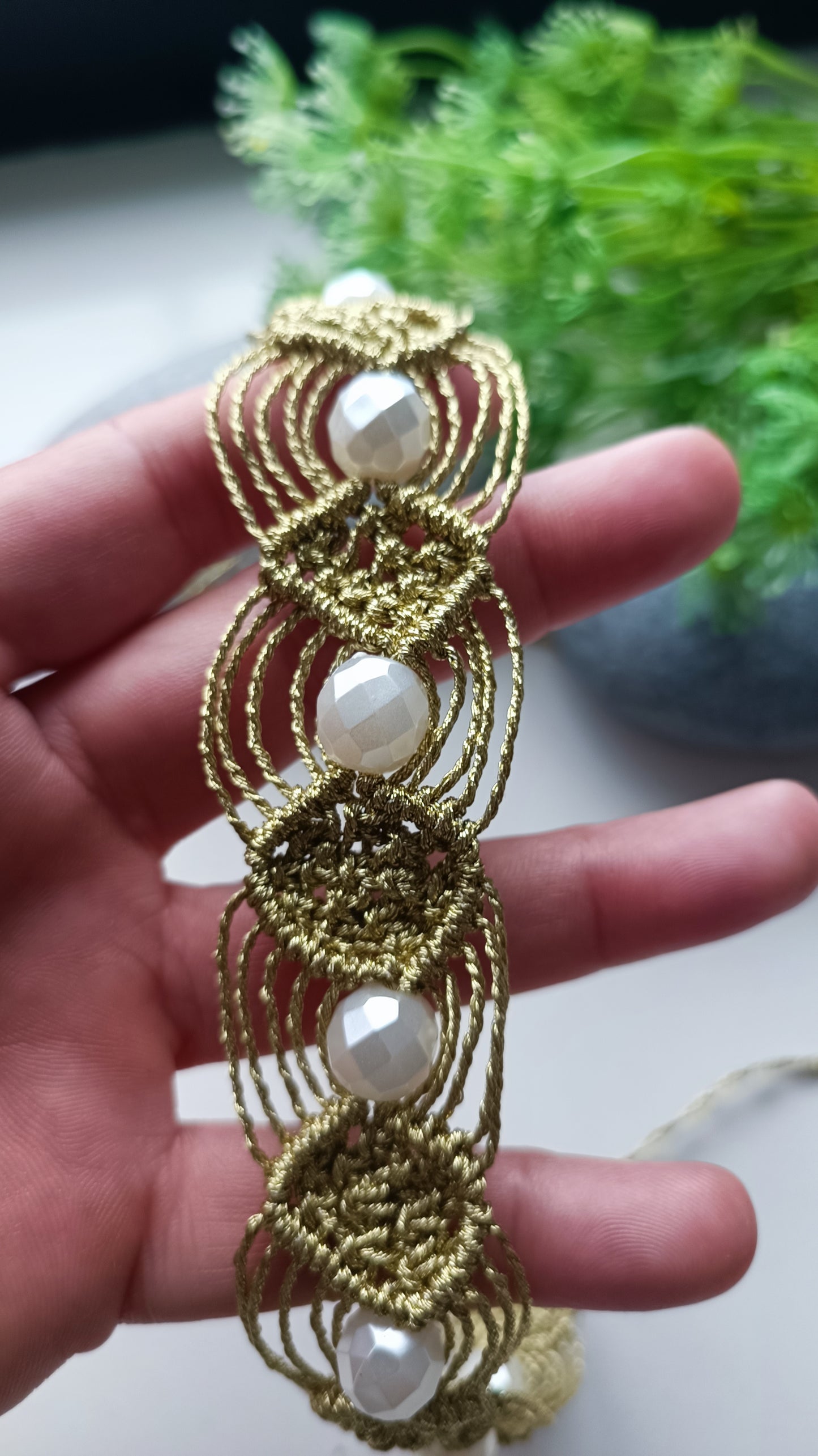 Choker de Macramé
