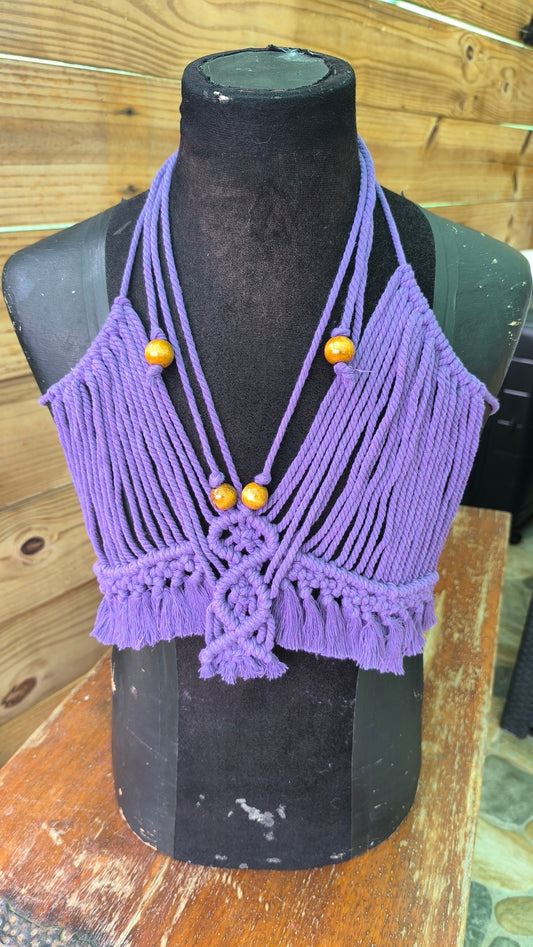 Top de Macramé