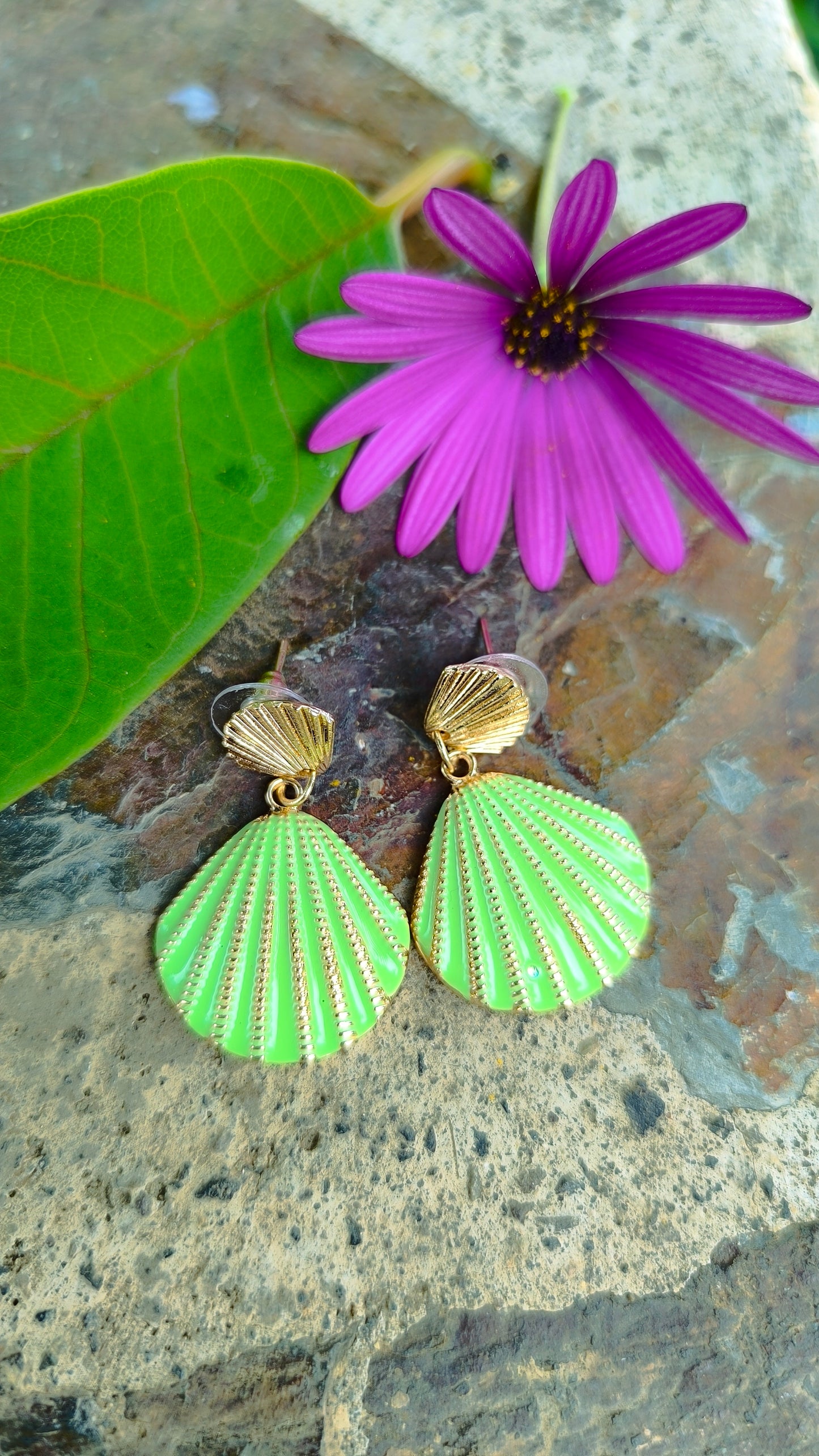 Pendientes Conchas